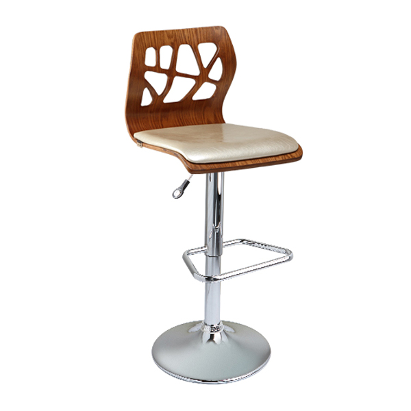 صندلی اپن راحتیران مدل V150 دارای کف و پشت چوبی و جاپایی و جک تغییر ارتفاع است. نشیمن این محصول با تشک پوشانده شده است.
