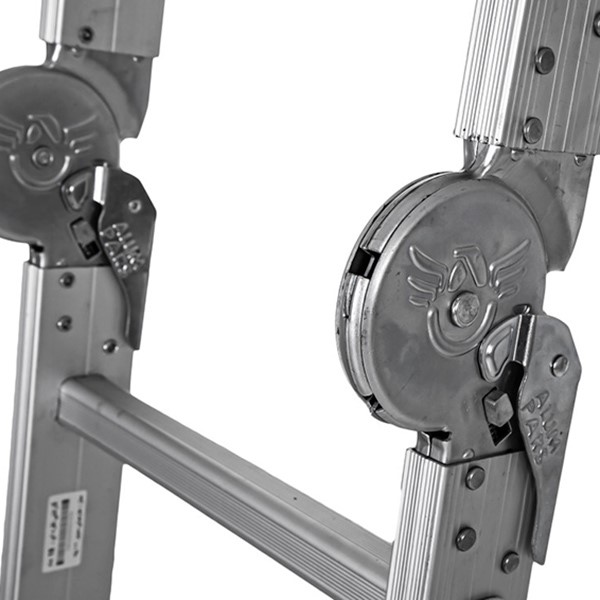 نردبان 12 پله 4 تکه آلوم پارس پله مدل هارمونی