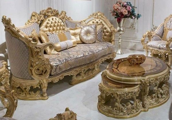 مبل سلطنتی دو رنگ