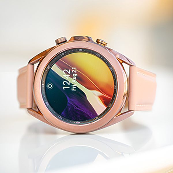 صفحه نمایش ساعت هوشمند سامسونگ Galaxy Watch 3 SM-R850 41mm رنگ برنزی