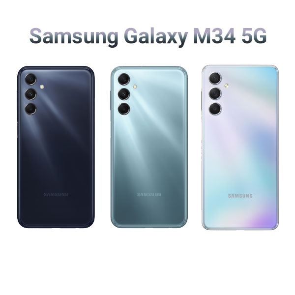 گوشی سامسونگ مدل Galaxy M34 5G ظرفیت 128 گیگابایت رم 6 گیگ