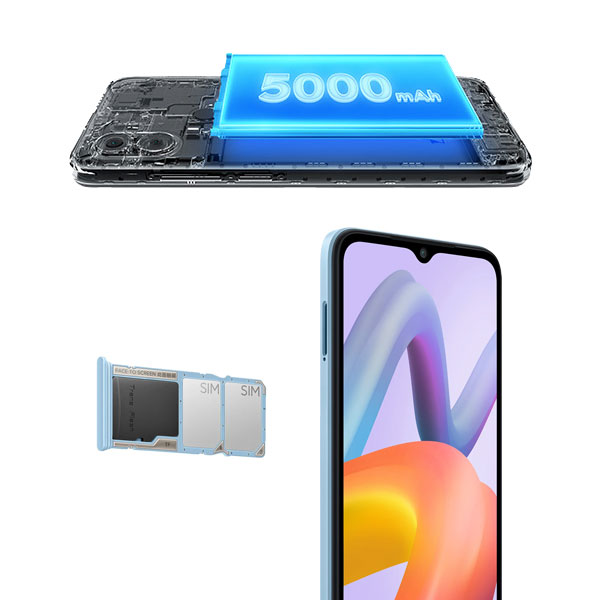 گوشی شیائومی مدل Redmi A2 Plus ظرفیت 128 گیگ رم 4 گیگابایت